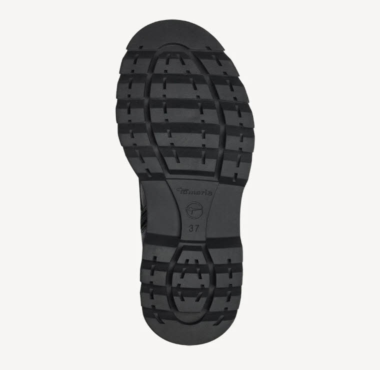 Tamaris Damen Stiefelette Boots Schnürer dunkelbraun