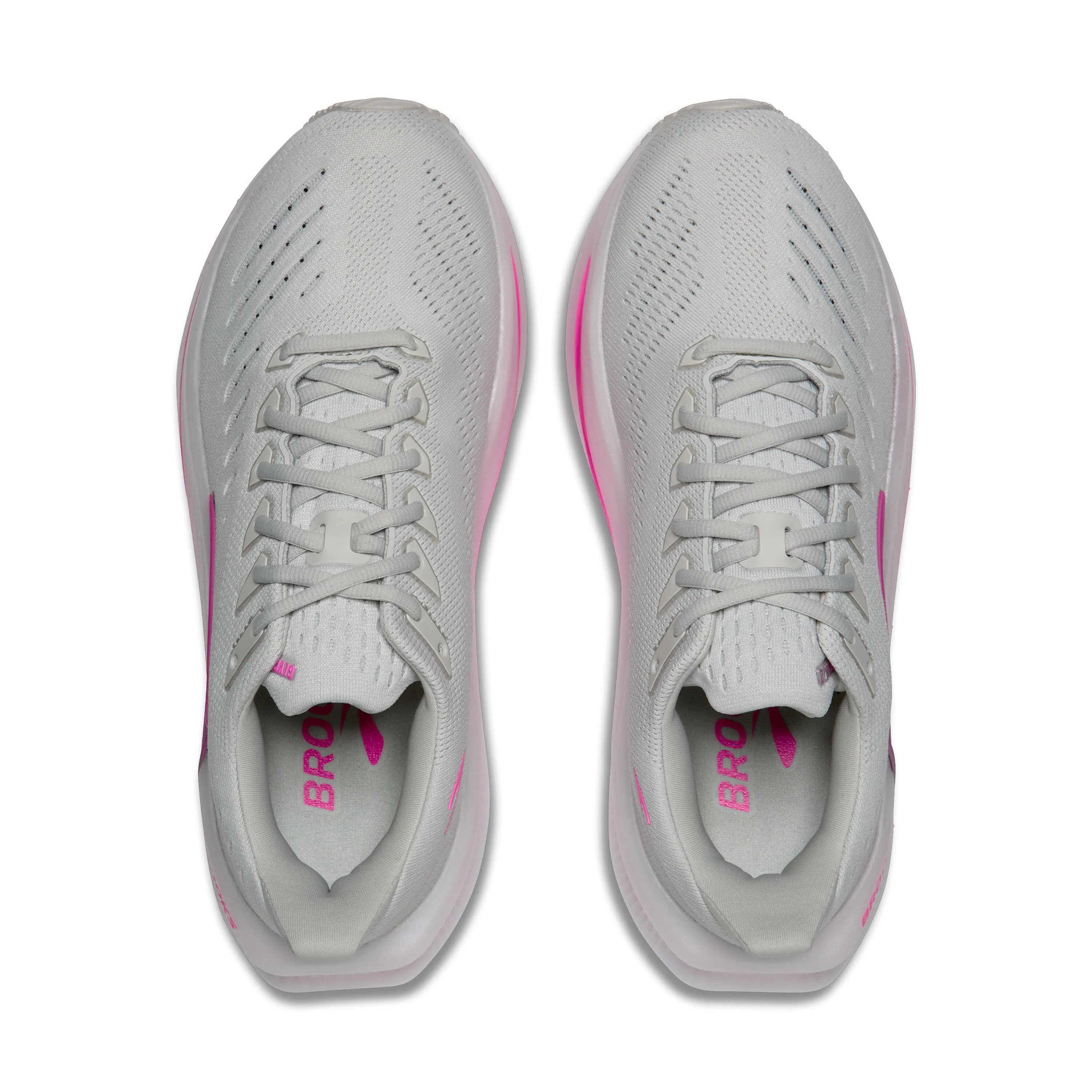 Brooks Glycerin Max 2 Damen Joggingschuhe Laufschuhe grau/pink