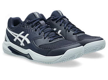 Asics GEL-Dedicate 8 Clay Damen Tennisschuhe Midnight/White