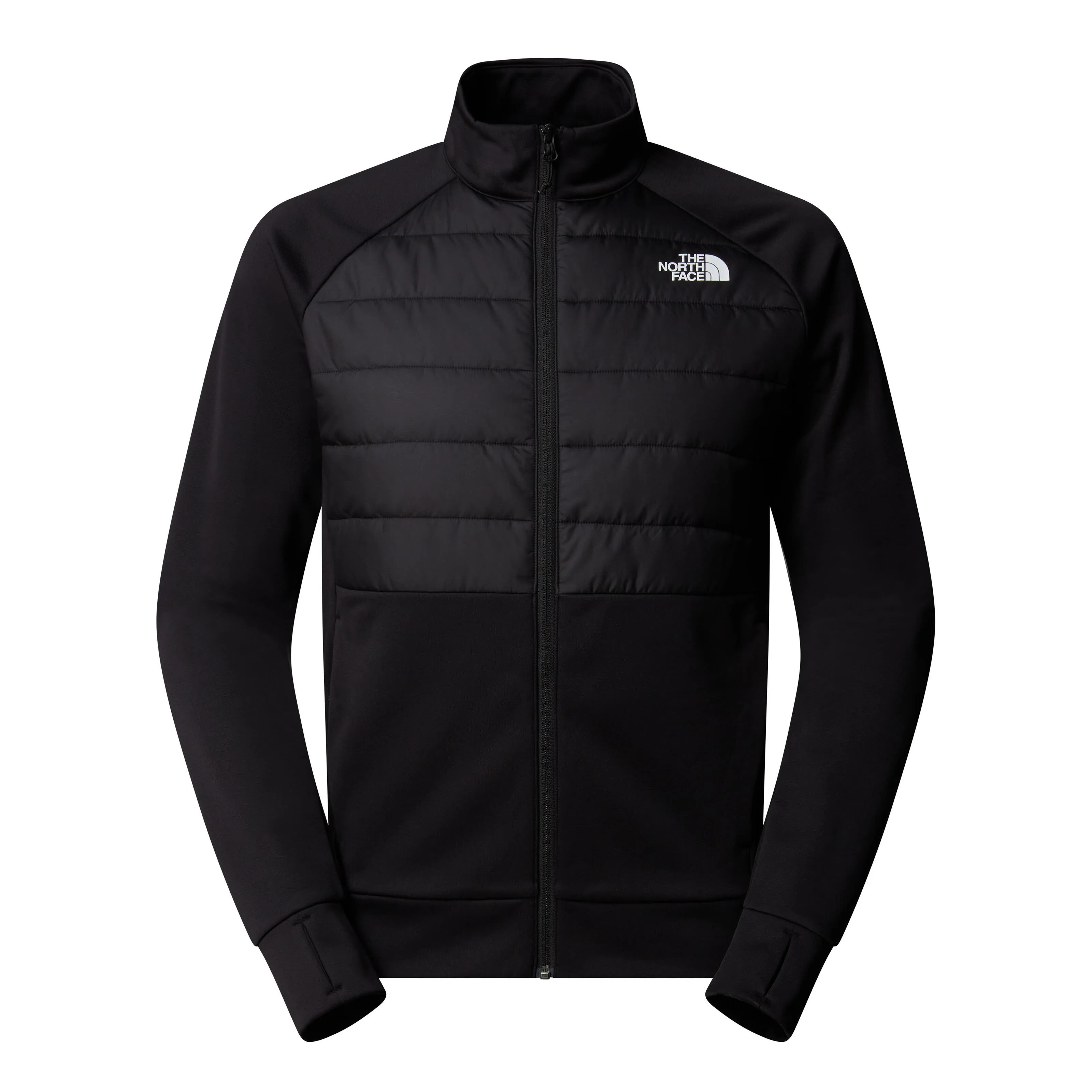 The North Face REAXION 2.0 Herren Hybridjacke Fleecejacke schwarz