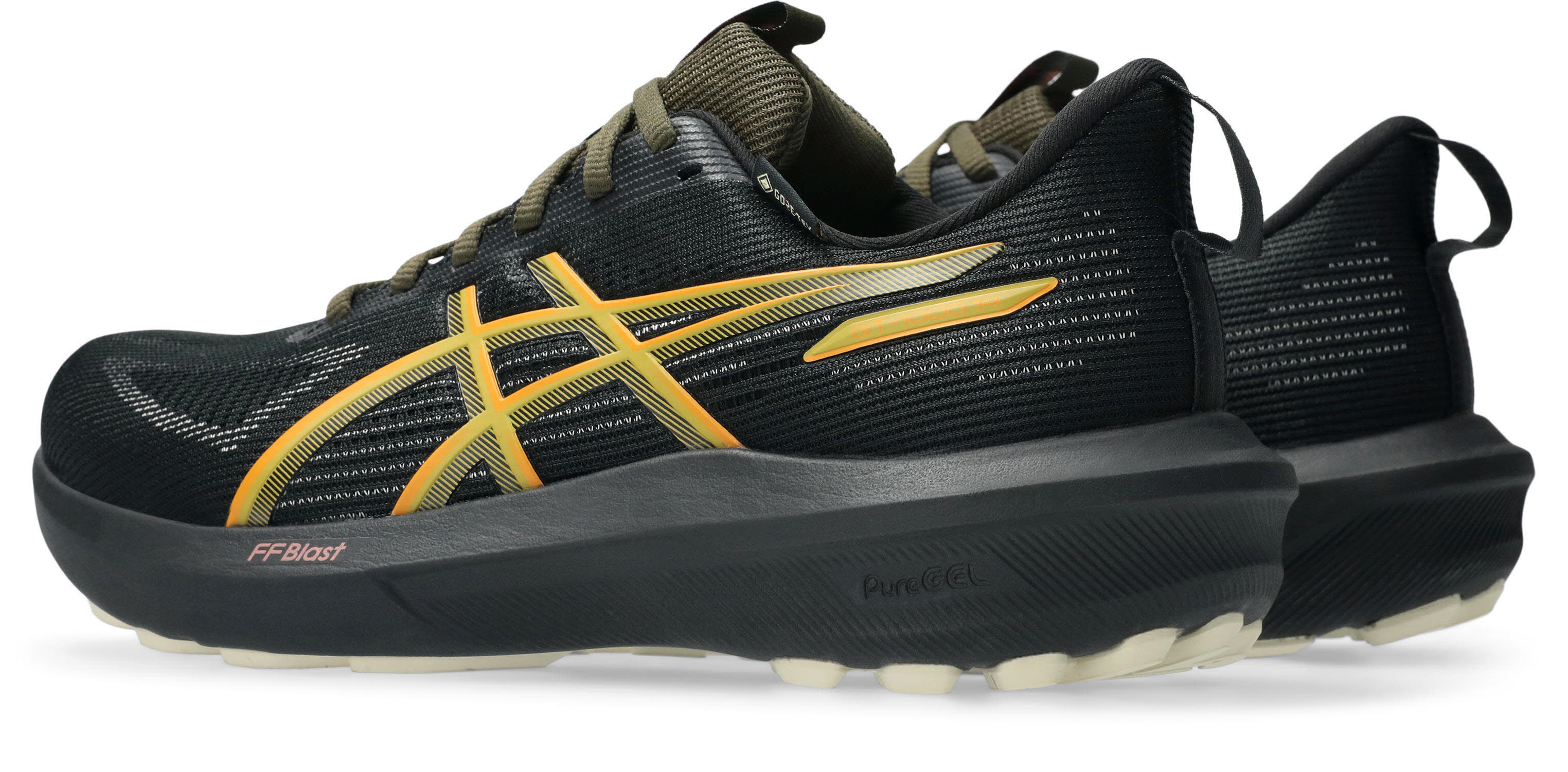 ASICS GT-1000 14 GTX Damen Laufschuh Joggingschuh schwarz