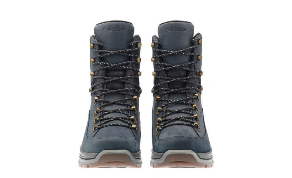 Lowa RENEGADE EVO ICE 2 GTX Herren Winterstiefel gefüttert wasserdicht dunkelblau
