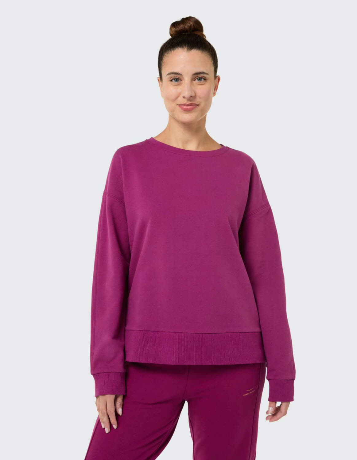 Venice Beach Aislinn Damen Sweatshirt Langarmshirt velvet