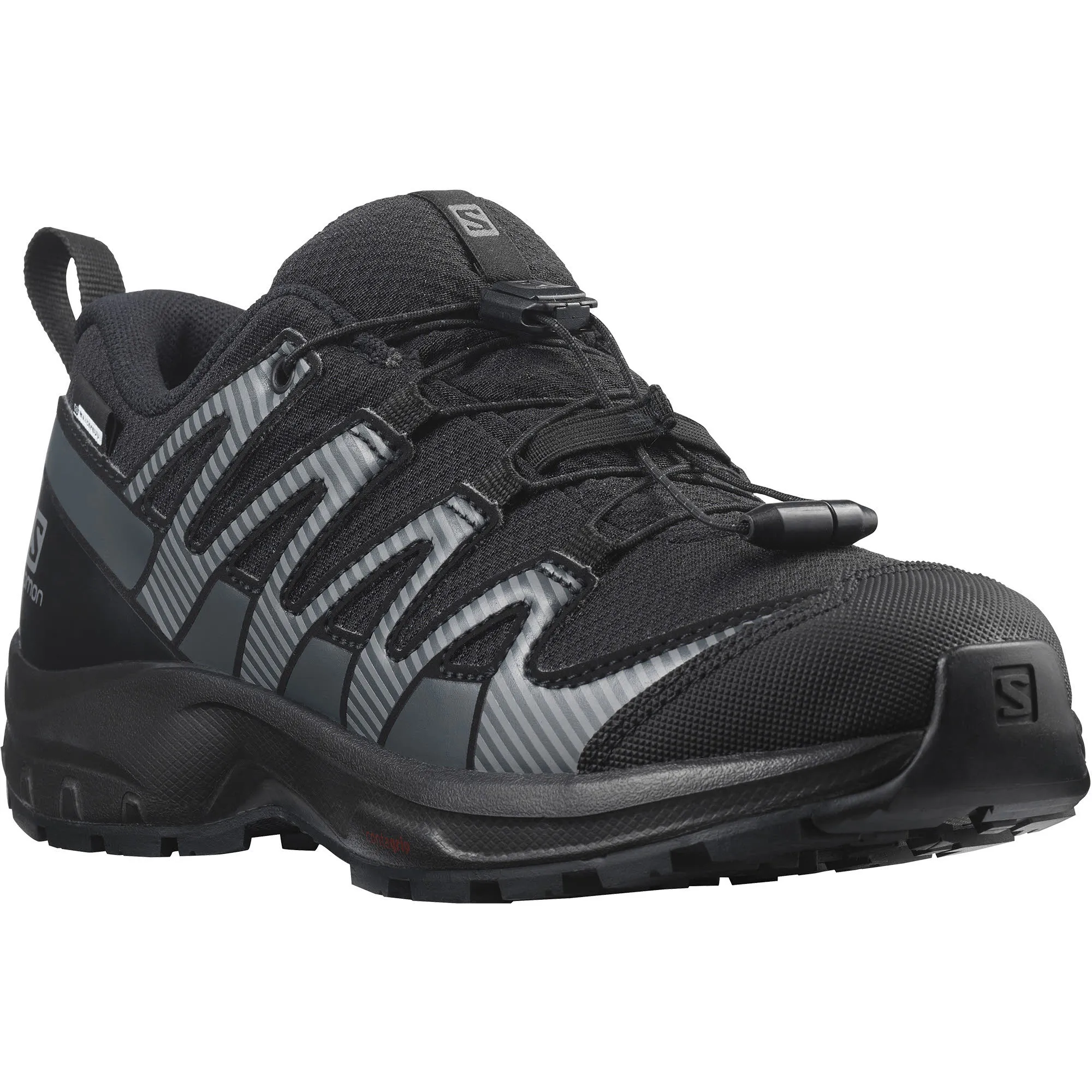 Salomon XA PRO V8 CSWP J Jungen Multifunktionsschuhe Sport Freizeit schwarz NEU