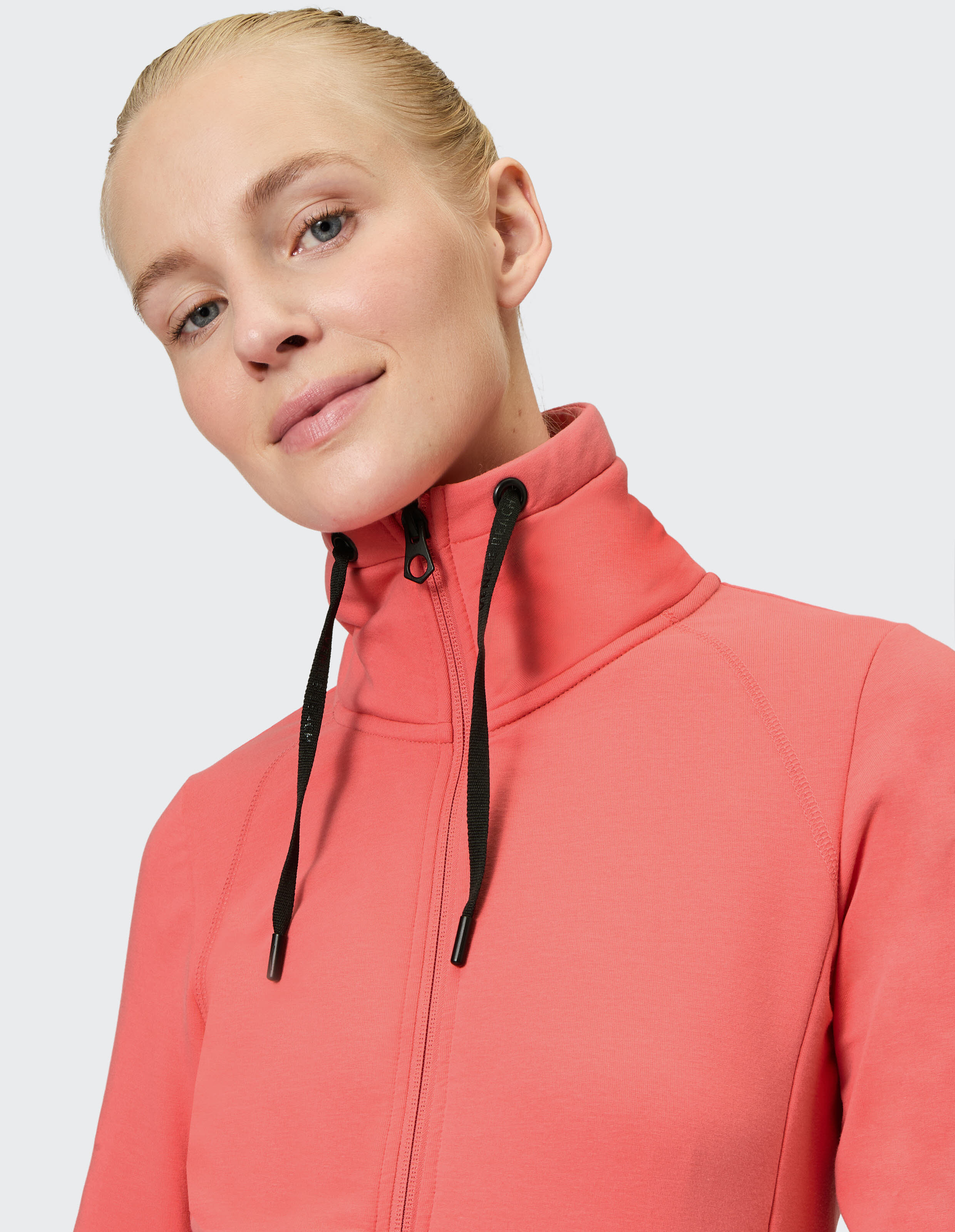 Venice Beach FLORENCE Sweatjacke Damen hellrot orange lachs