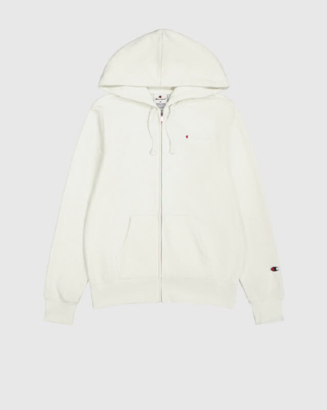 Champion Full Zip Hoodie Sweatshirt Damen Kapuzenweste natural nt