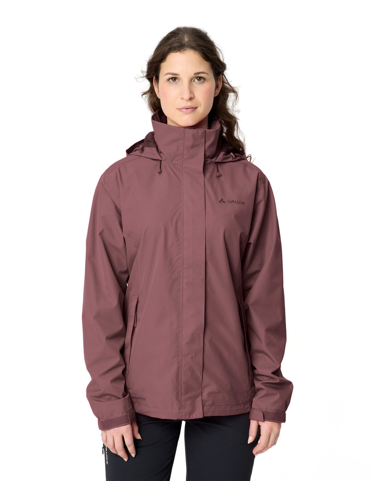 Vaude Escape Light Jacket ruby dusk Damen Regenjacke