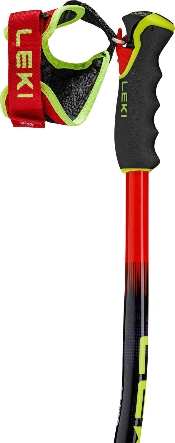 Leki WCR SG/DH TR Unisex Skistöcke Ski Poles rot/violett