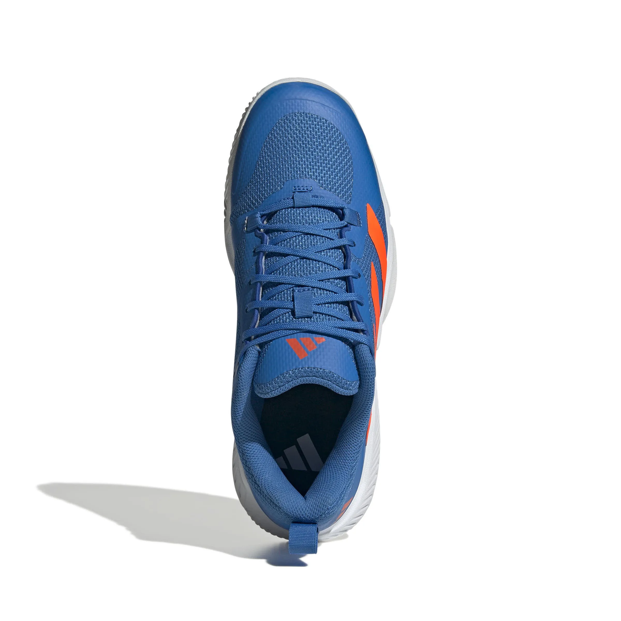 adidas Court Team 2.0 Herren Hallenschuhe Sportschuhe blau/weiß/orange