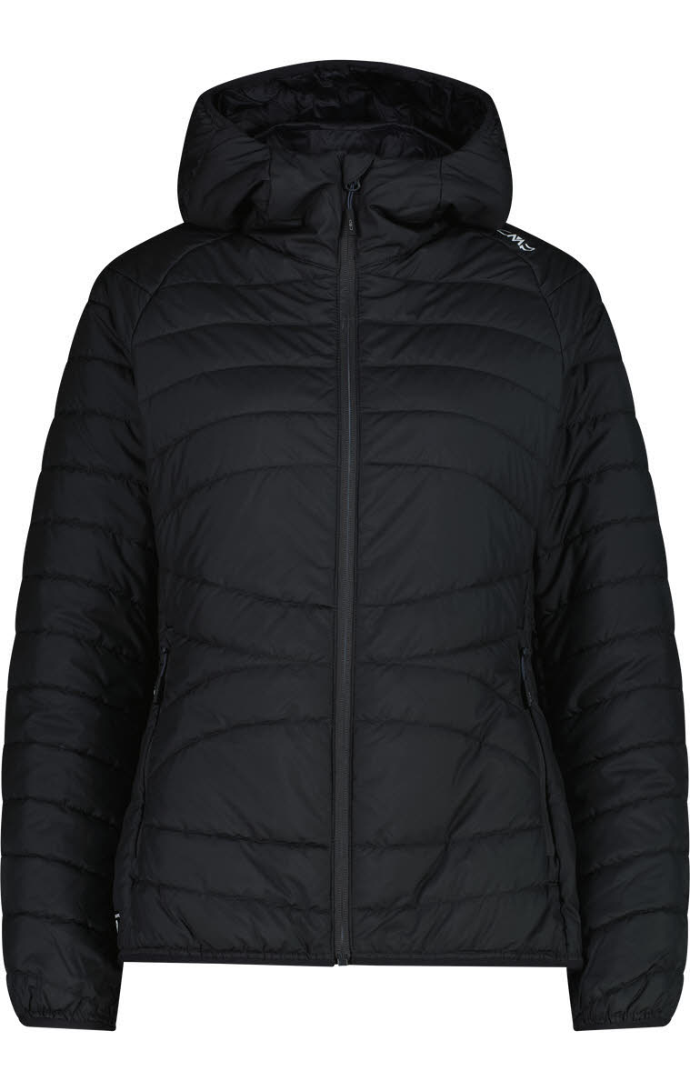 CMP WOMAN JACKET FIX HOOD Damen Winterjacke Freizeitjacke antracite