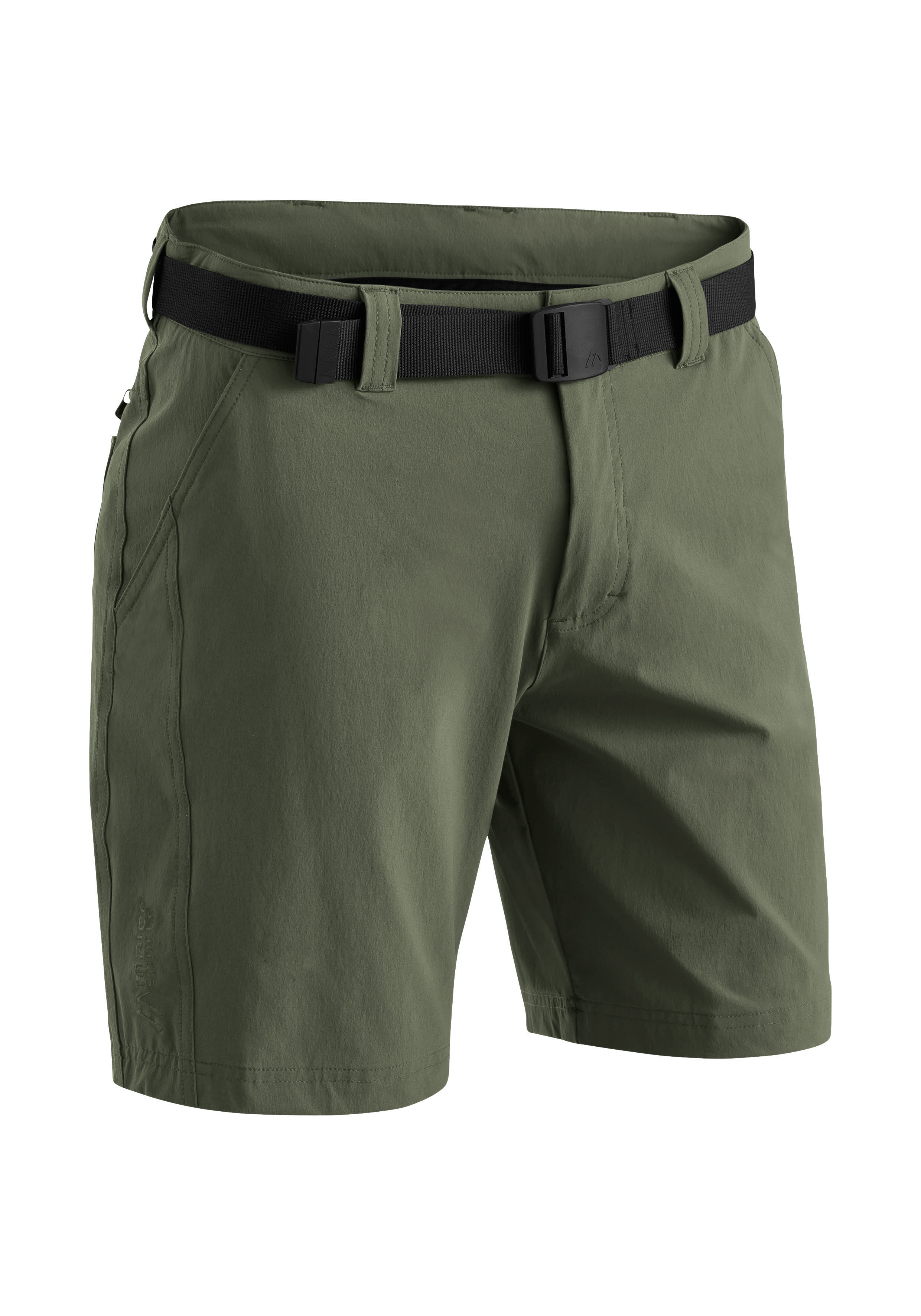 Maier Sports Nil Short M Wandershorts Herren olivgrün