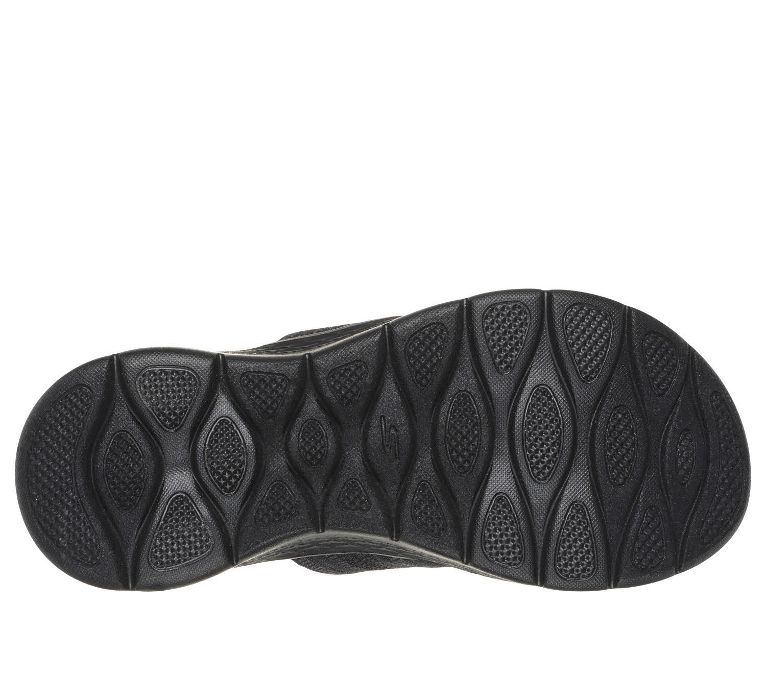 Skechers GO WALK FLEX SANDAL - IMPRESSED Damen Sandalen schwarz