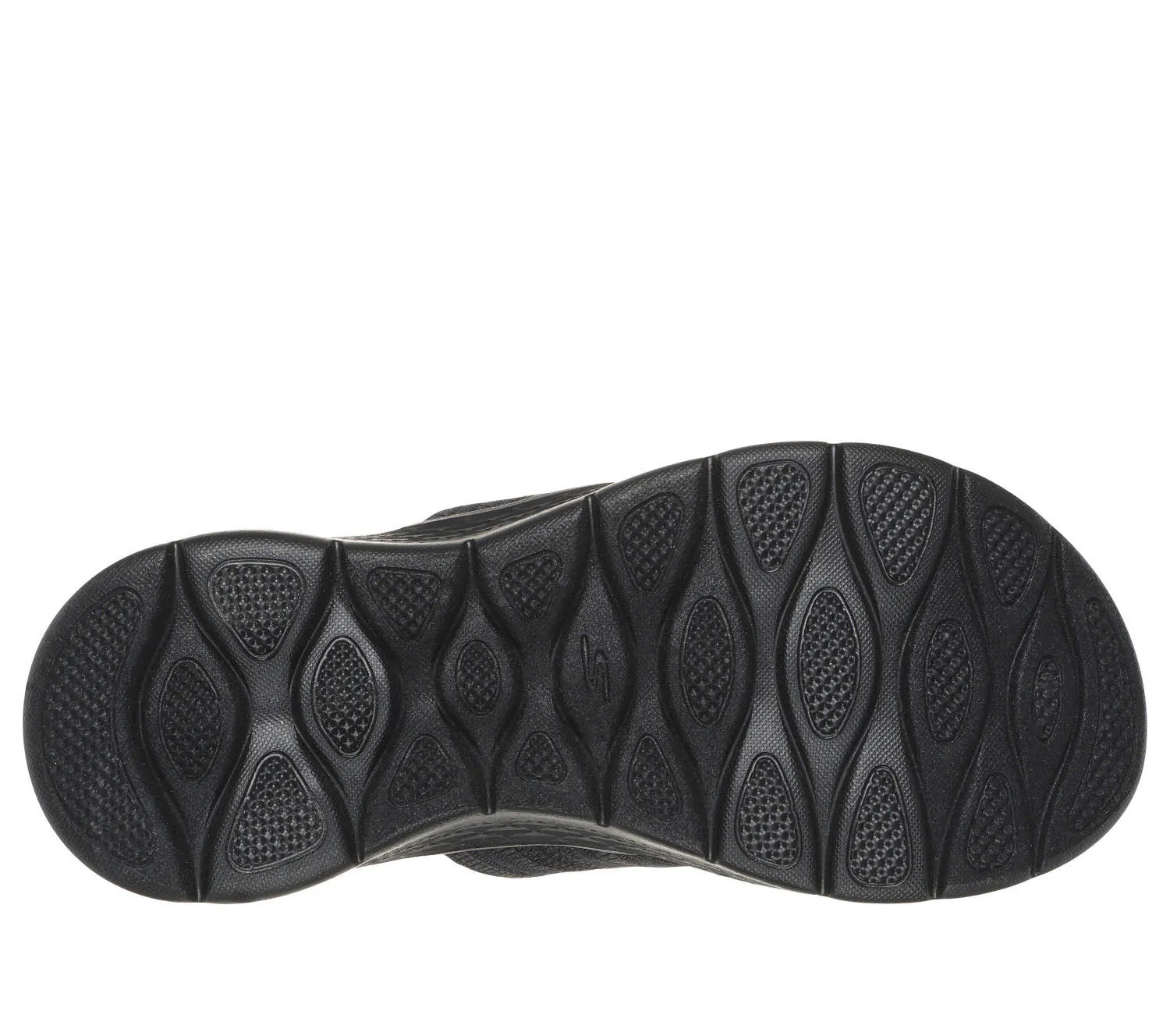 Skechers GO WALK FLEX SANDAL - IMPRESSED Damen Sandalen schwarz