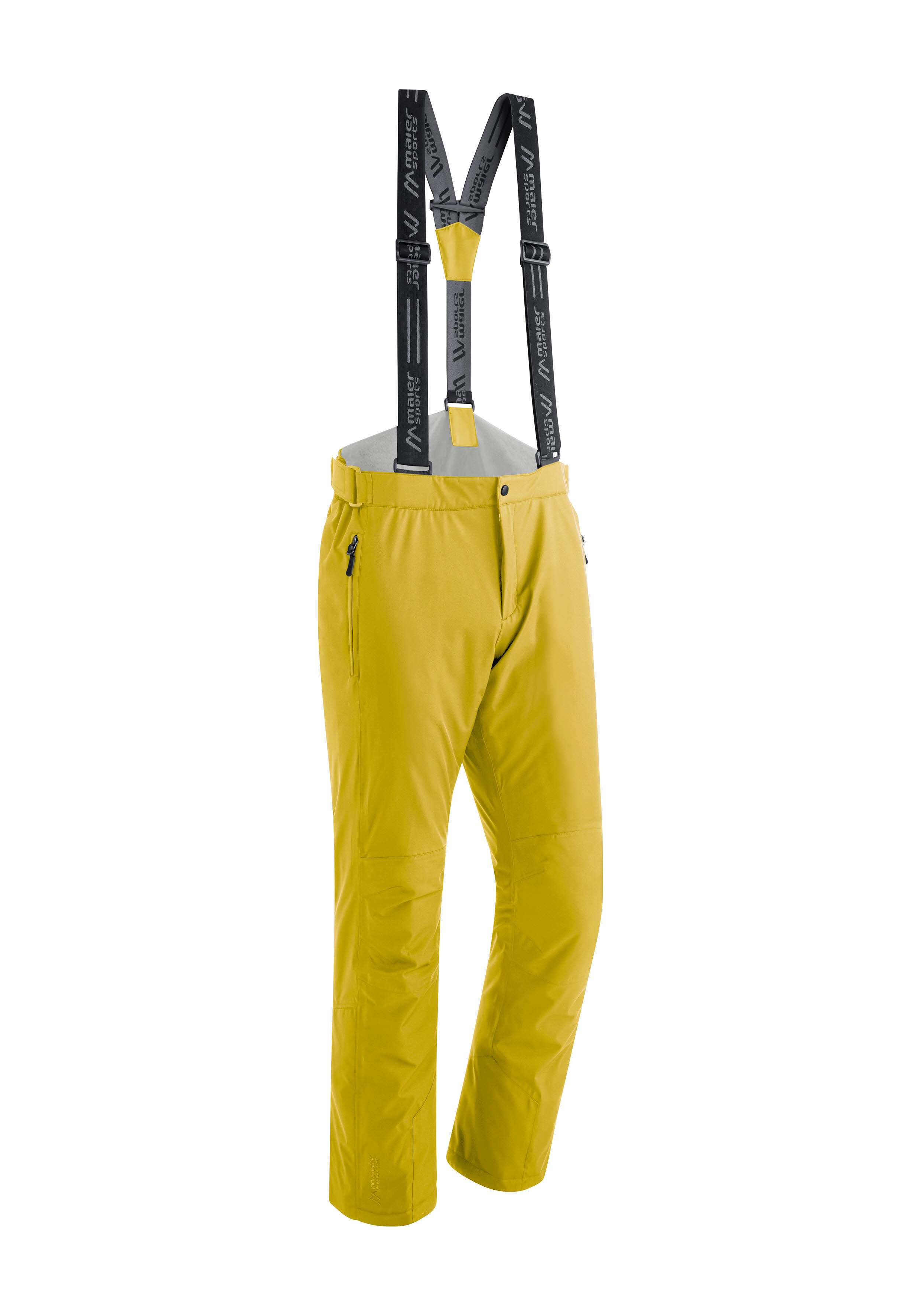 Maier Sports Joscha Slim Herren Skihose Snowboardhose Schneehose gelb
