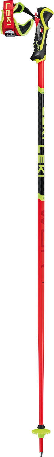 Leki WCR TBS SL 3D Skistöcke für Erwachsene Ski Alpin-Stöcke rot