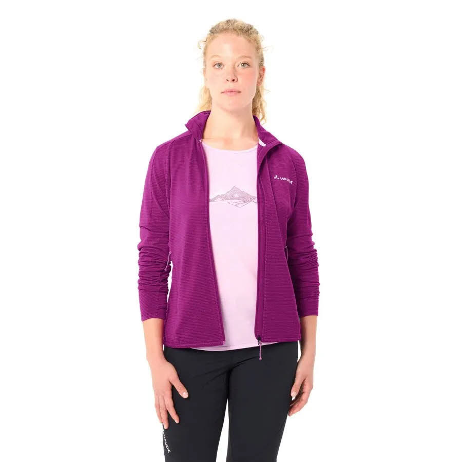 Vaude Scopi Fleece Jacket II Damen Fleecejacke pink