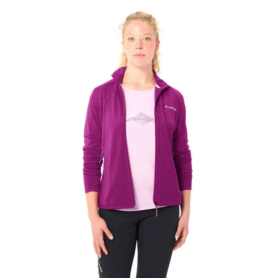 Vaude Scopi Fleece Jacket II Damen Fleecejacke pink
