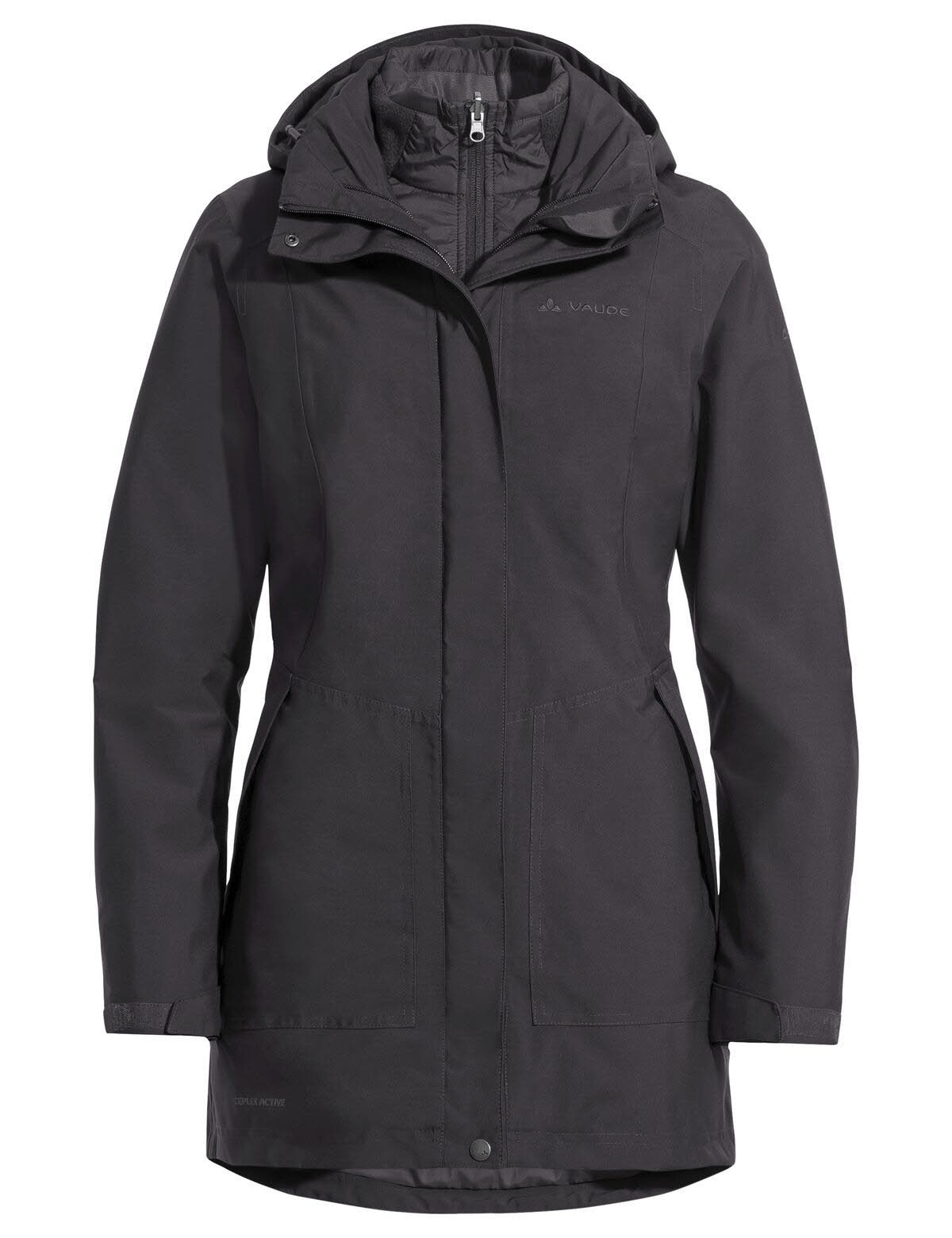 Vaude Idris 3in1 Parka III Damen Wasser- Winddicht schwarz NEU