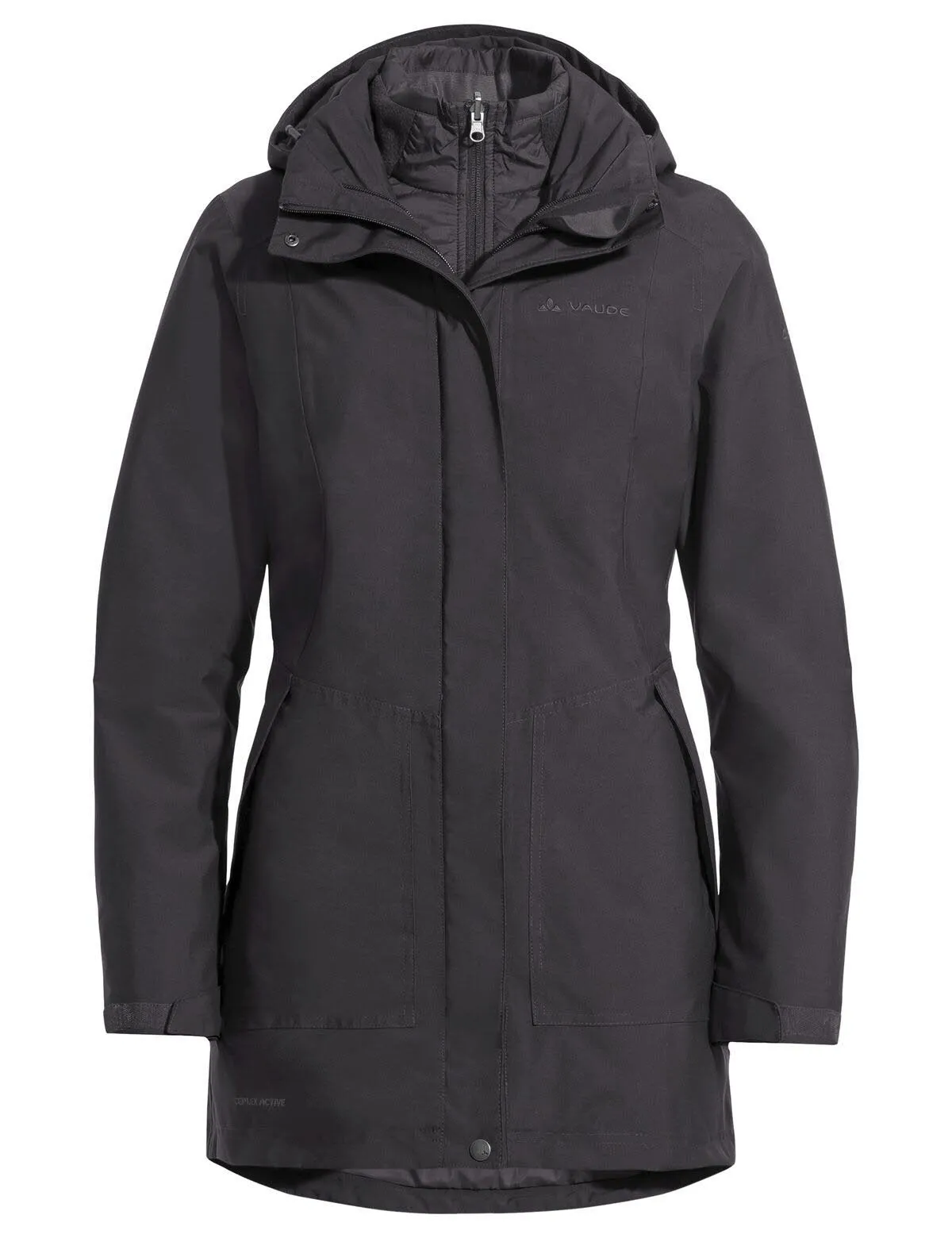 Vaude Idris 3in1 Parka III Damen Wasser- Winddicht schwarz NEU