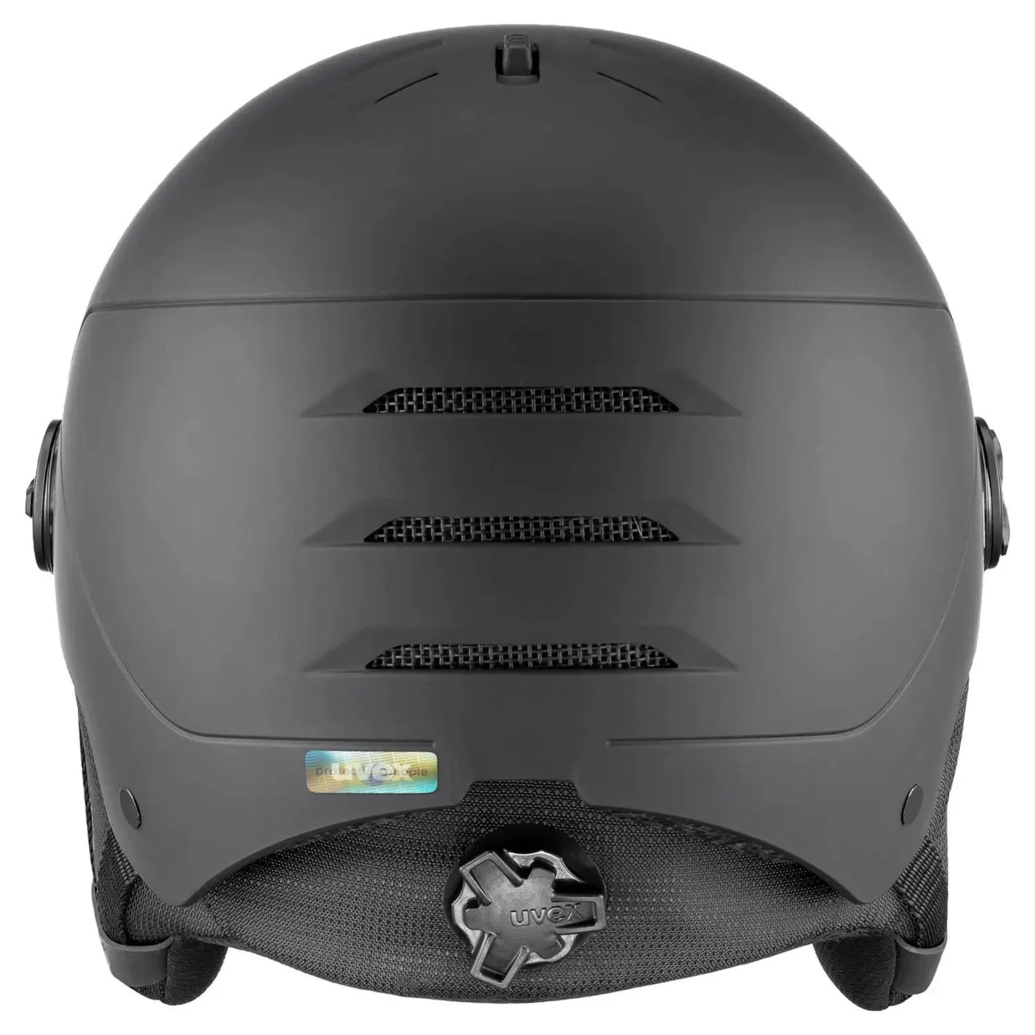 Uvex wanted visor pro V Skihelm Visier Belüftungssystem Fidlock Unisex schwarz matt