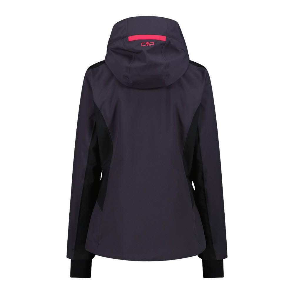 CMP WOMAN JACKET ZIP HOOD Damen Skijacke Winterjacke grau