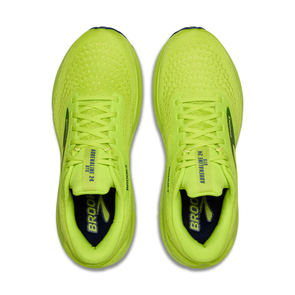 Brooks Adrenaline GTS 24 Herren Laufschuhe Joggingschuhe acid lime/sunny lime