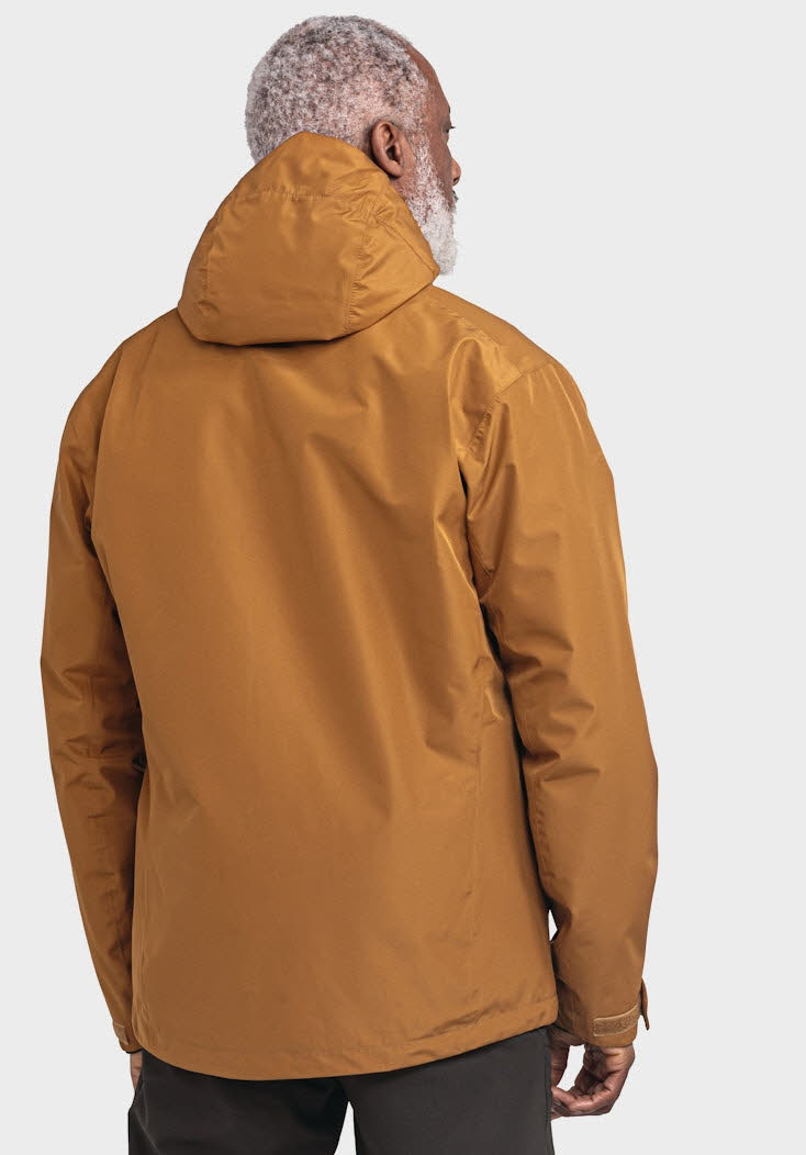 Schöffel Okere 3 in 1 Lagenjacke wasserdicht Herren braun