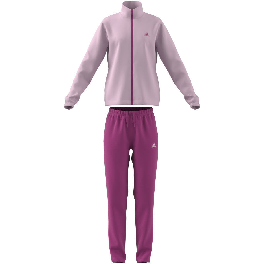 adidas Essentials Big Logo Mädchen Trainingsnzug Rosa Weiß