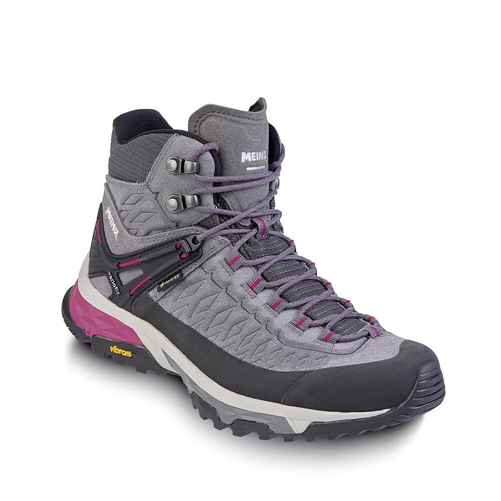 Meindl Top Trail Lady Mid GTX Damen Wanderschuhe Trekkingschuhe High wasserdicht grau