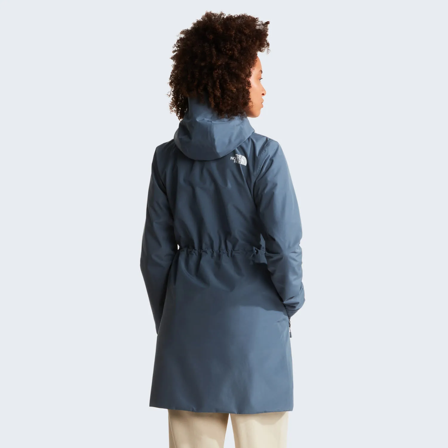 The North Face DRY HIKESTELLER PKA Damen Wanderjacke Regenjacke granite grey