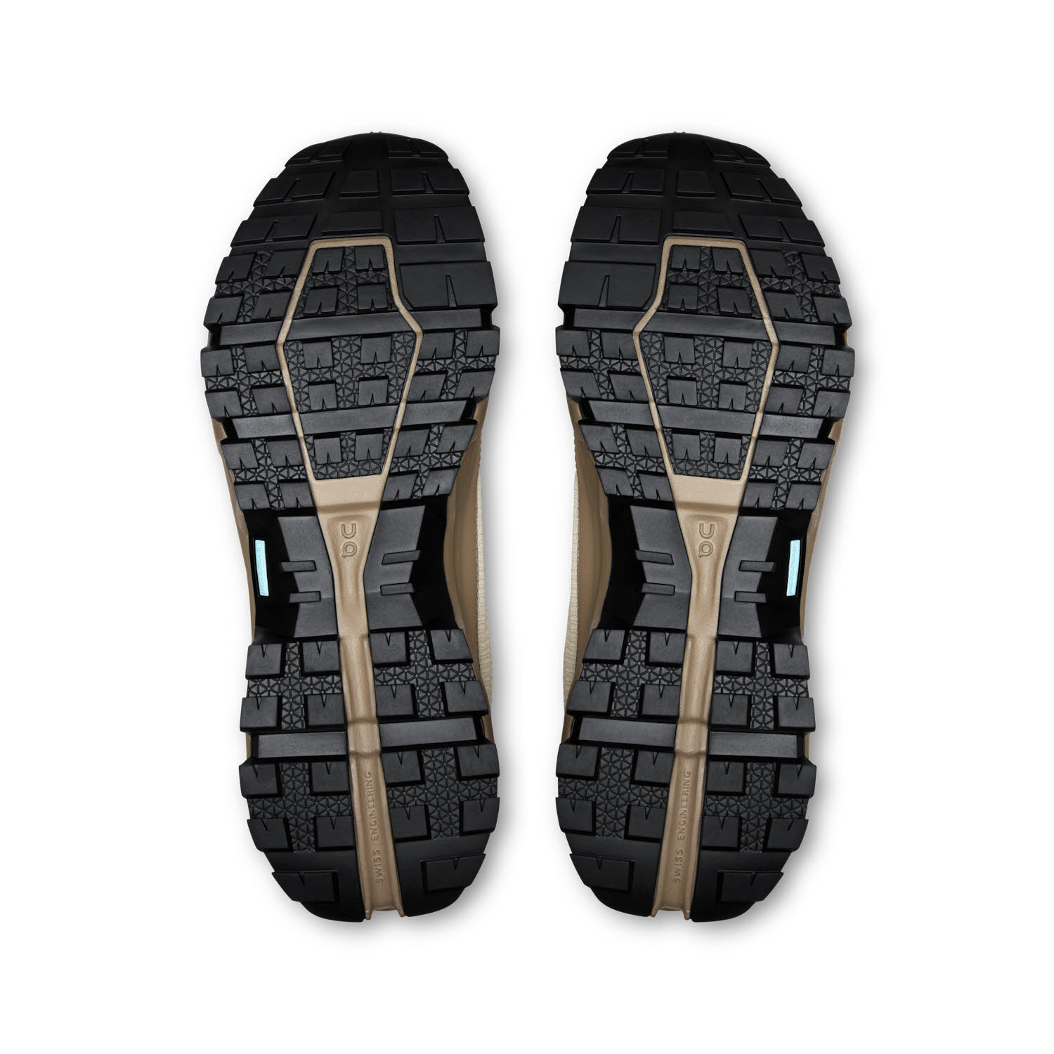 ON CLOUDROCK LOW WP Herren Trekkingschuhe Wanderschuhe grain/soba