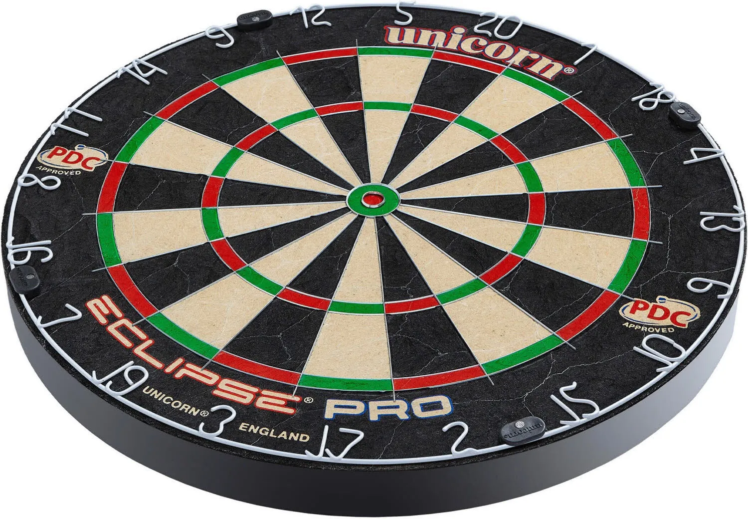 Unicorn Eclipse Pro Bristle Board Dartboard Dartscheibe schwarz