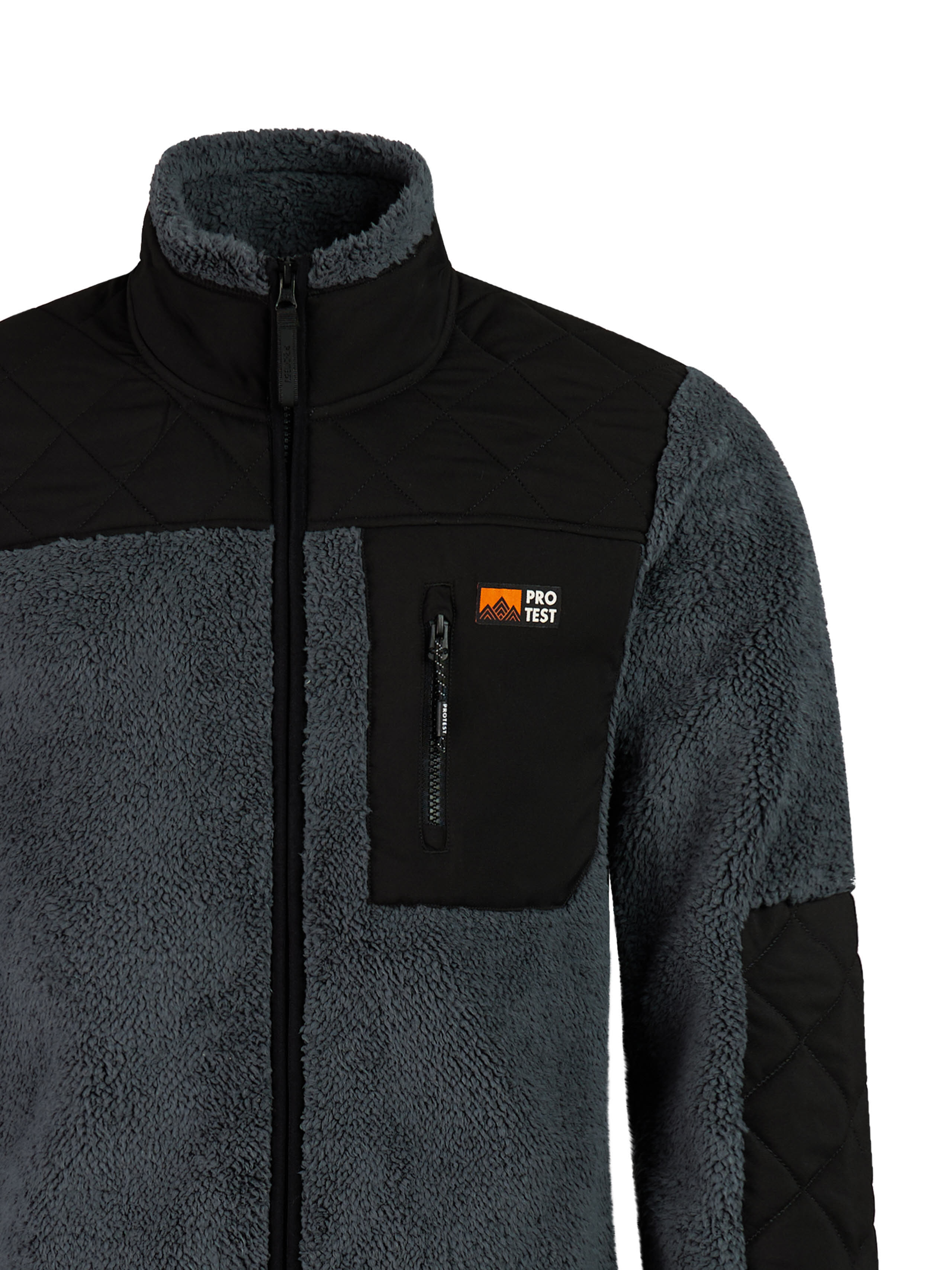 Protest PRTLongton outdoor full zip top Funktionsjacke Herren grau