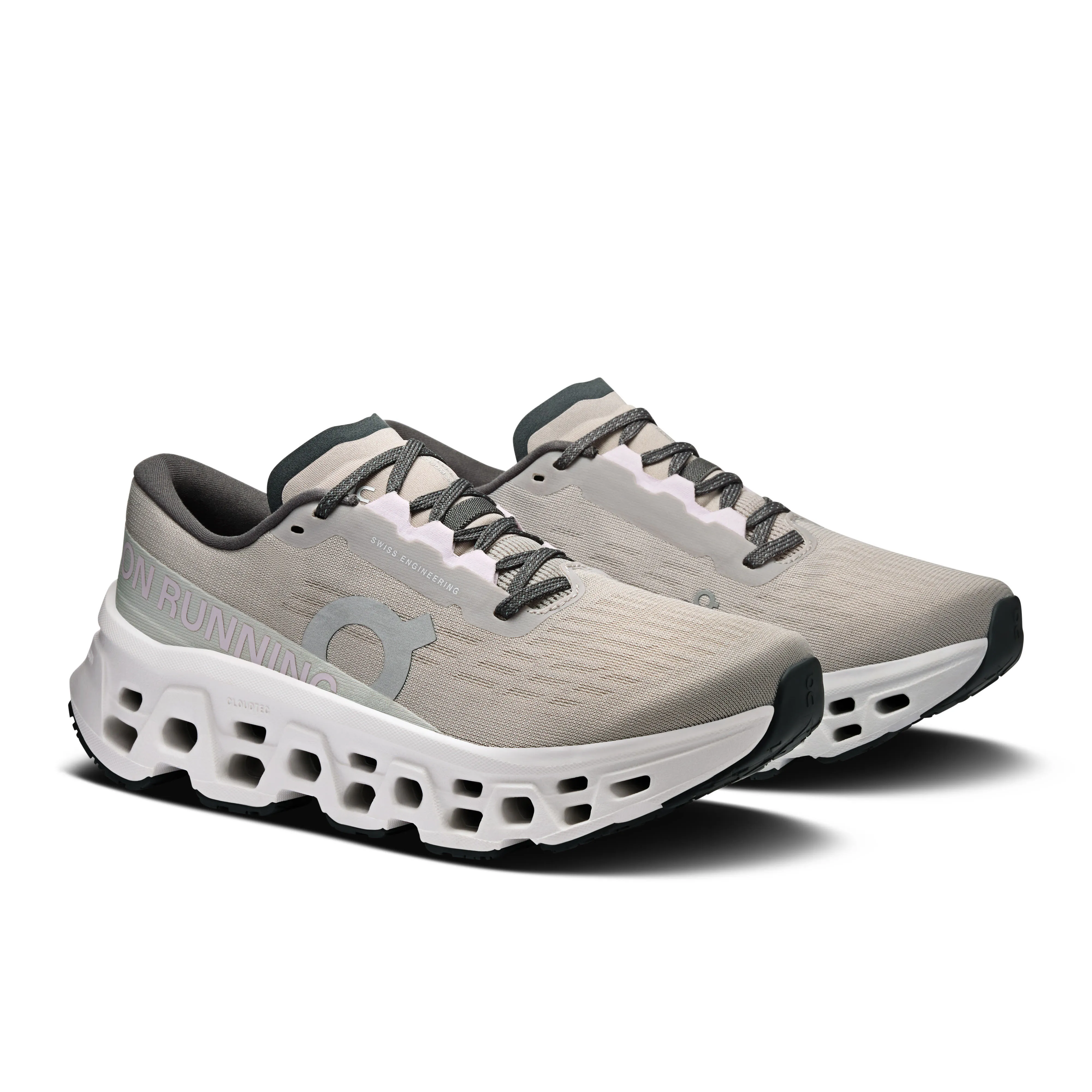 ON Cloudmonster 3 Damen Laufschuhe Joggingschuhe grau