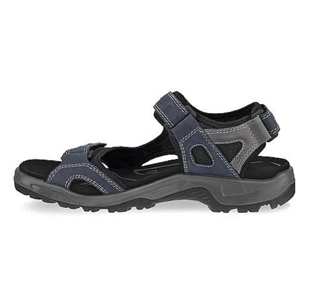 Ecco OFFROAD Herren Sandalen Outdoorsandalen Trekkingsandalen grau/marineblau NEU
