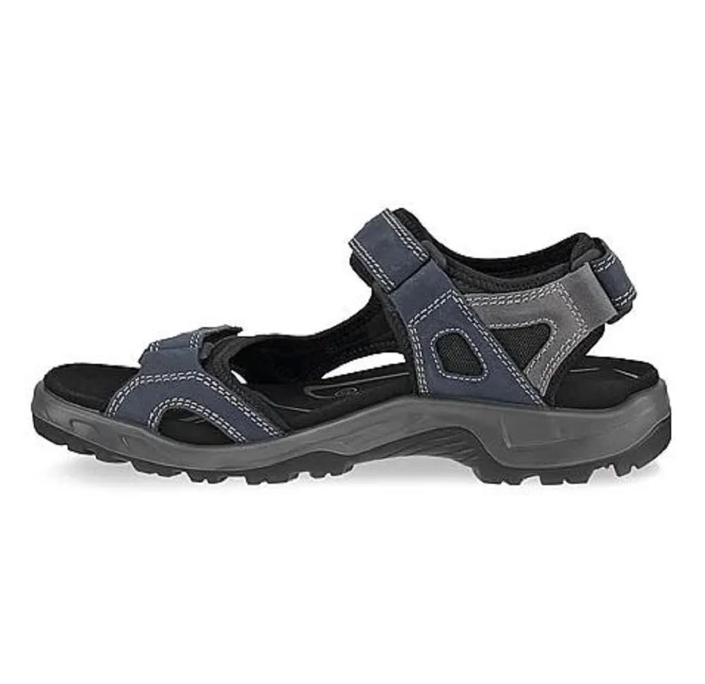 Ecco OFFROAD Herren Sandalen Outdoorsandalen Trekkingsandalen grau/marineblau NEU