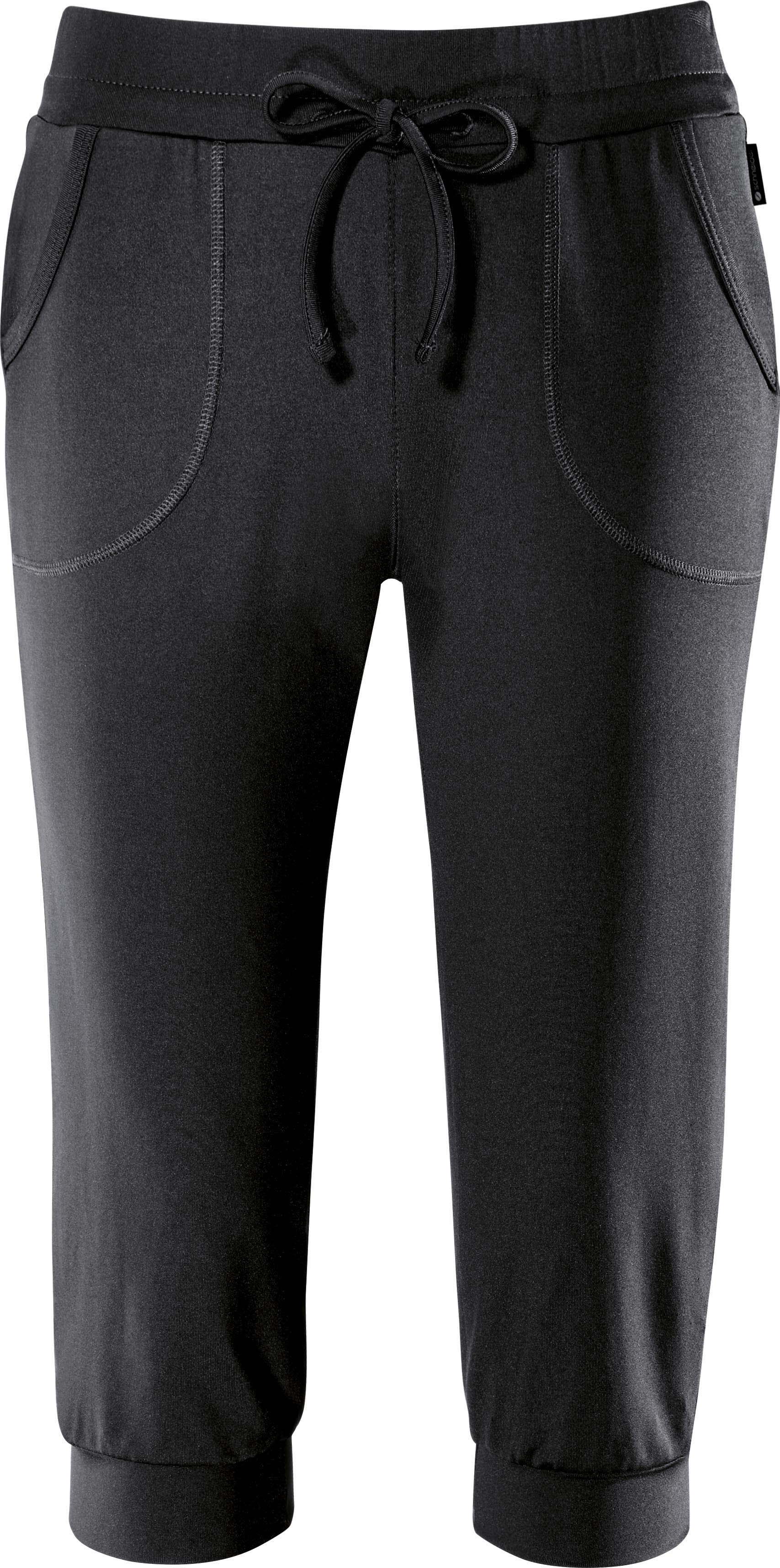Schneider Ventura 3/4-Hose Damen Sporthose Trainingshose schwarz NEU