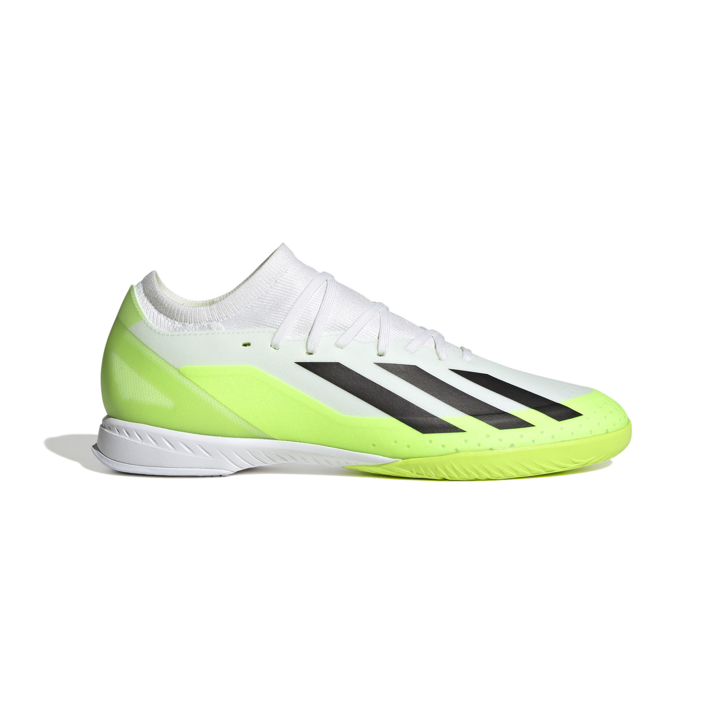 adidas X Crazyfast.3 IN Herren Fußballschuh Hallenschuh weiß-grün