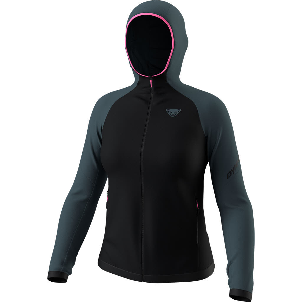 Dynafit Radical Polartec Damen Fleecejacke Strickjacke schwarz