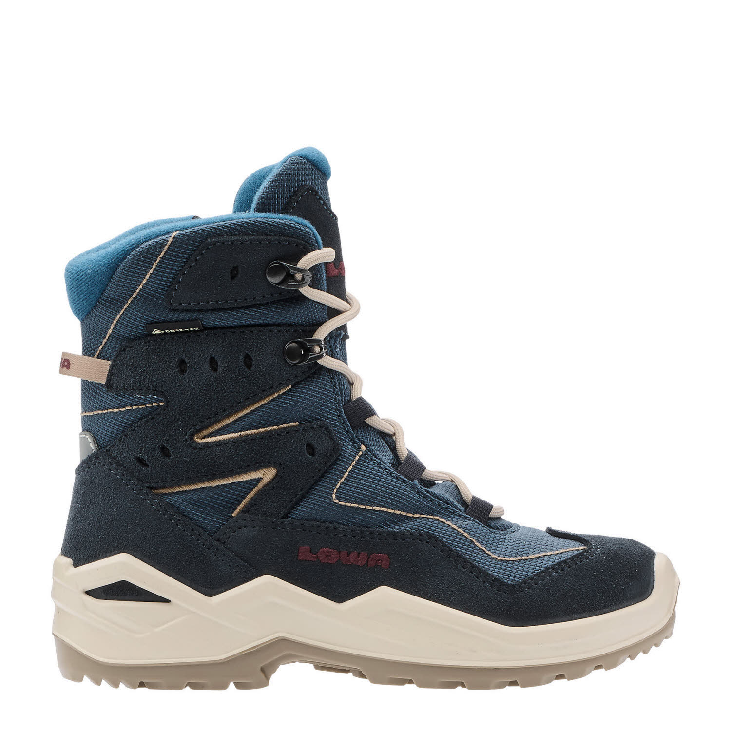 Lowa LINO GTX HIgh Kinder Winterstiefel navy/dune