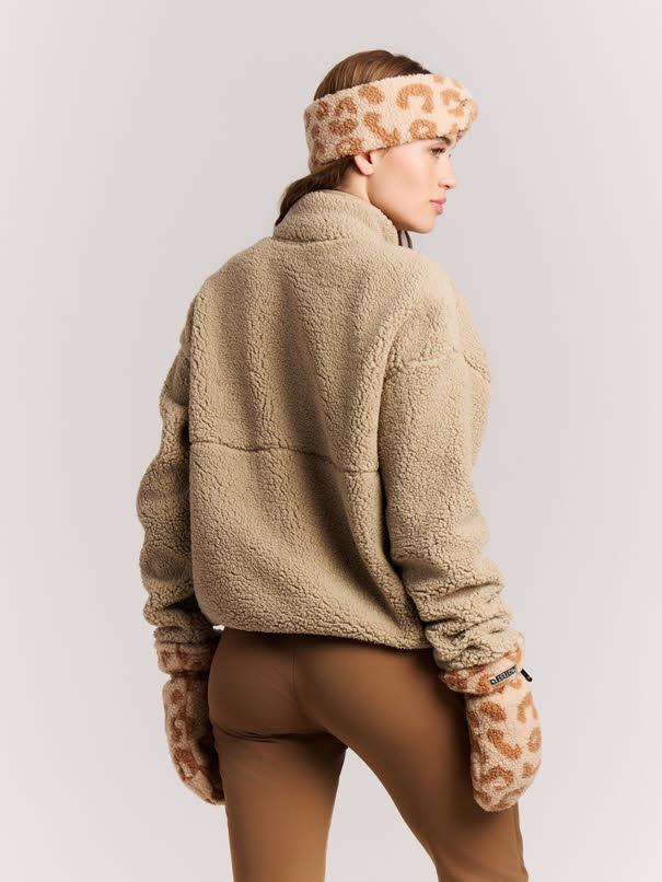 Protest PRTLUX outdoor fullziptop Damen Fleecejacke bamboo beige