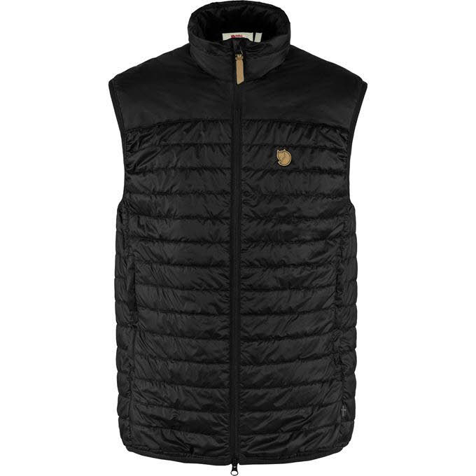 Fjällräven Padded Herren Outdoor Wander Jacke Schwarz NEU