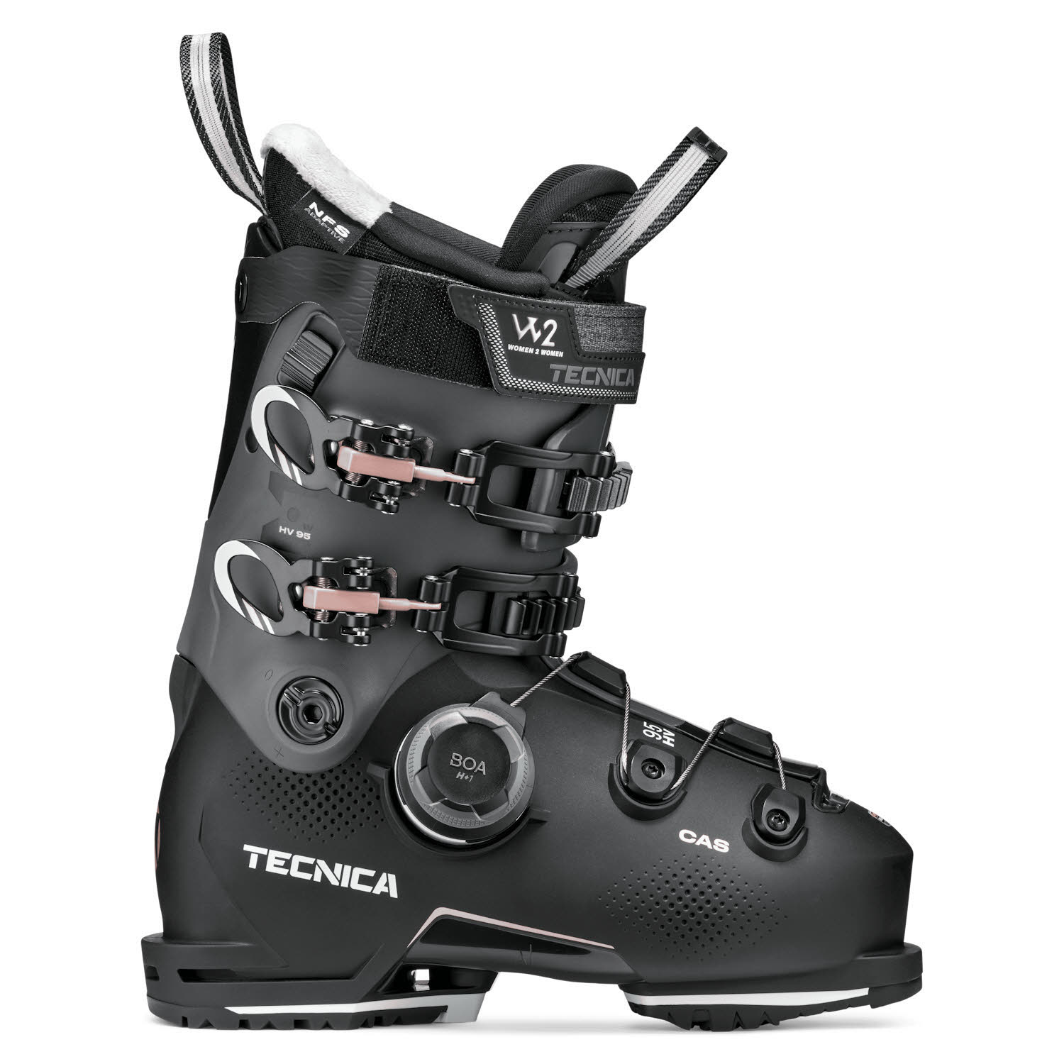 Tecnica Mach BOA HV 95 W GW Damen Skischuh Skistiefel schwarz