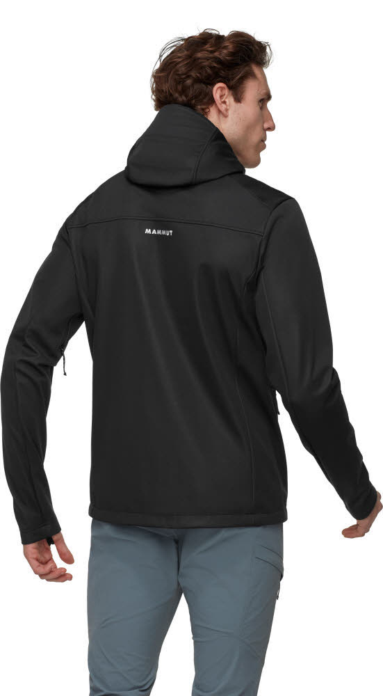 Mammut Ultimate VIII SO Hooded Jacket Herren Softshelljacke schwarz