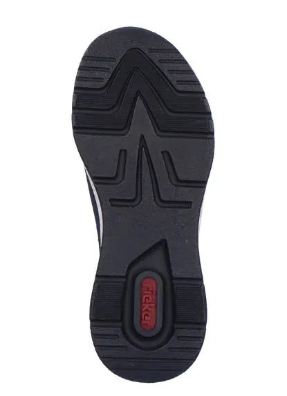 Rieker HWK Damen Slipper Damen Freizeitschuhe Sneaker modisch blau