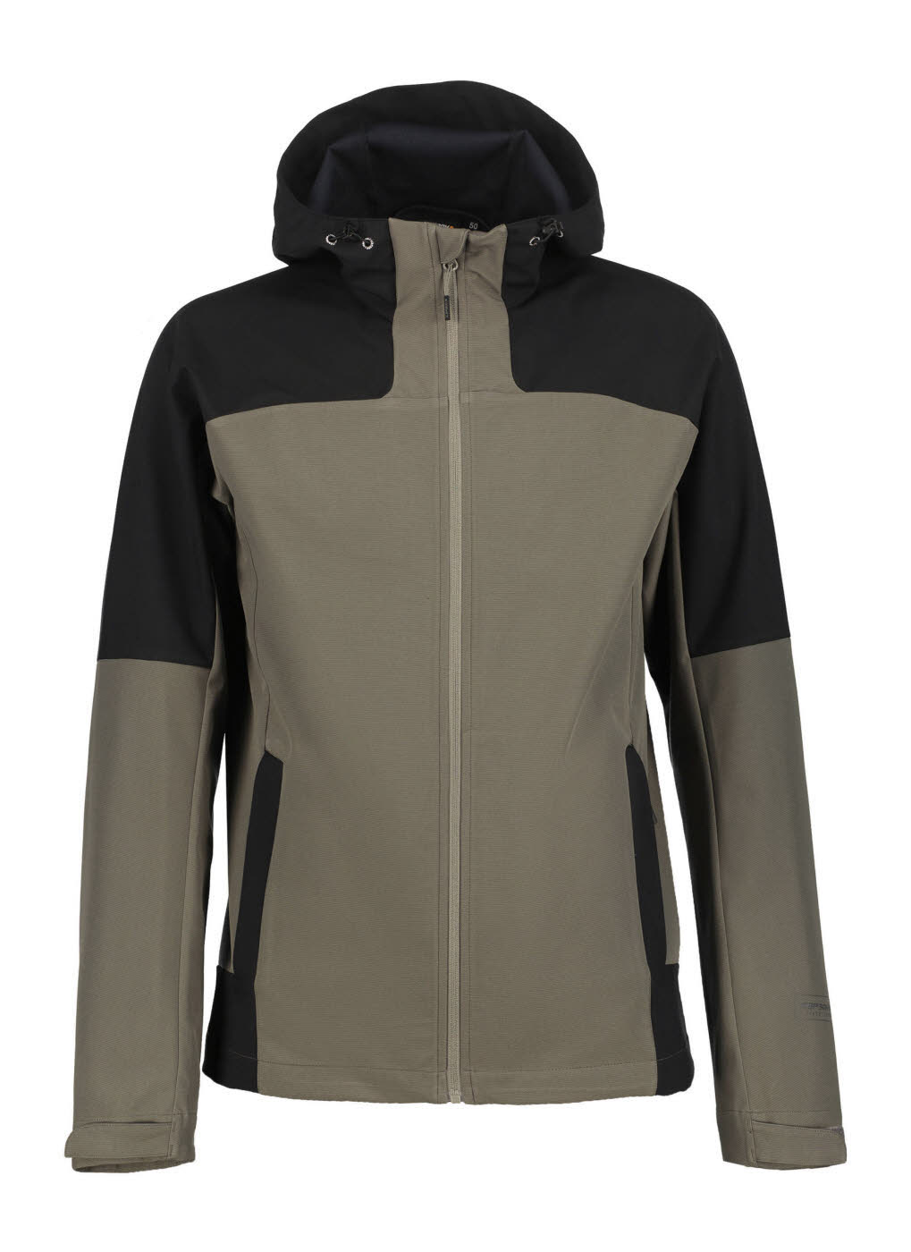 Icepeak Buxton Herren Softshelljacke Outdoorjacke grau
