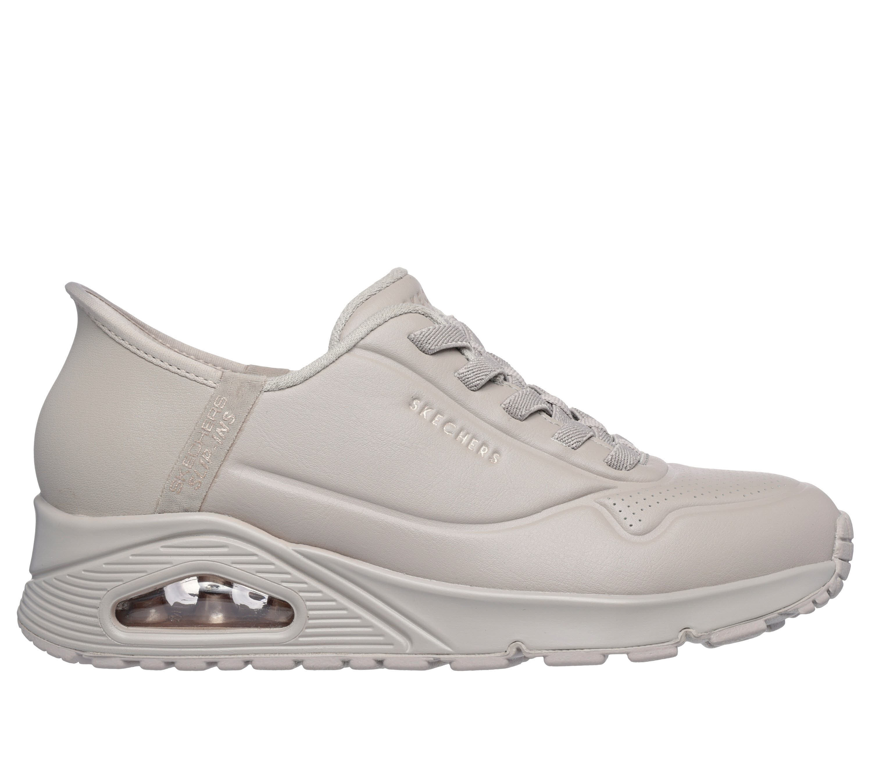 Skechers UNO - EASY-AIR Sneaker Schnürer Damen grau