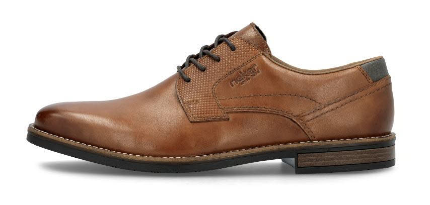 Rieker Herren Schnürschuhe Halbschuhe braun