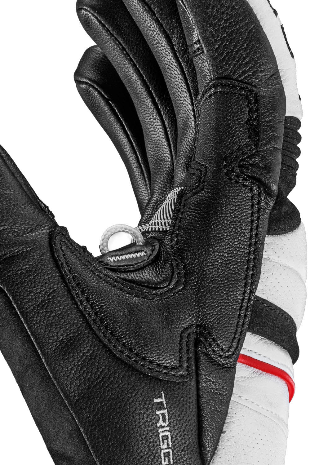 Leki HS Epicon TR Unisex Skihandschuhe Fingerlinge weiß/schwarz