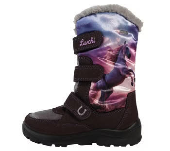 Lurchi Kalanda Sympatex aubergine Mädchen